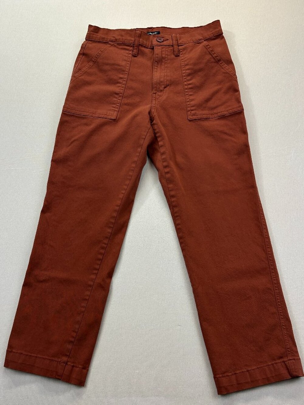 Lucky Brand Pants Womens Size 4/27 Red Straight Leg Versatile Casual